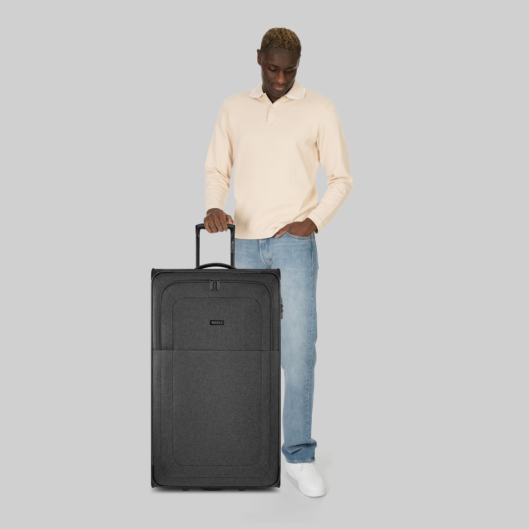 Redolz Weichgepäck-Trolley Essentials 12, 2 Rollen, Polyester