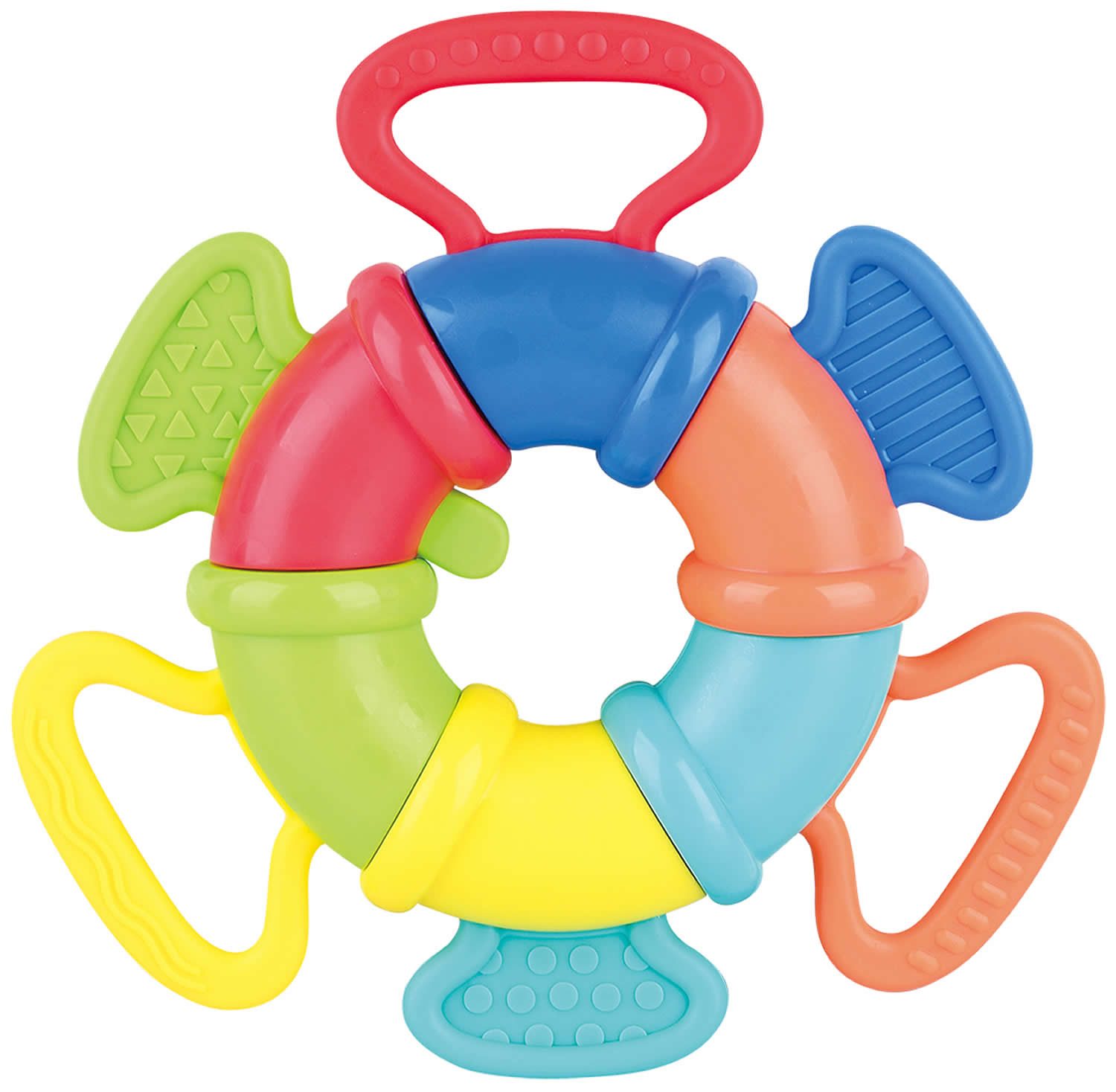 Play Spielcenter Flexi Ring Baby Motorik Игрушки Greifspielzeug Beißring +6M