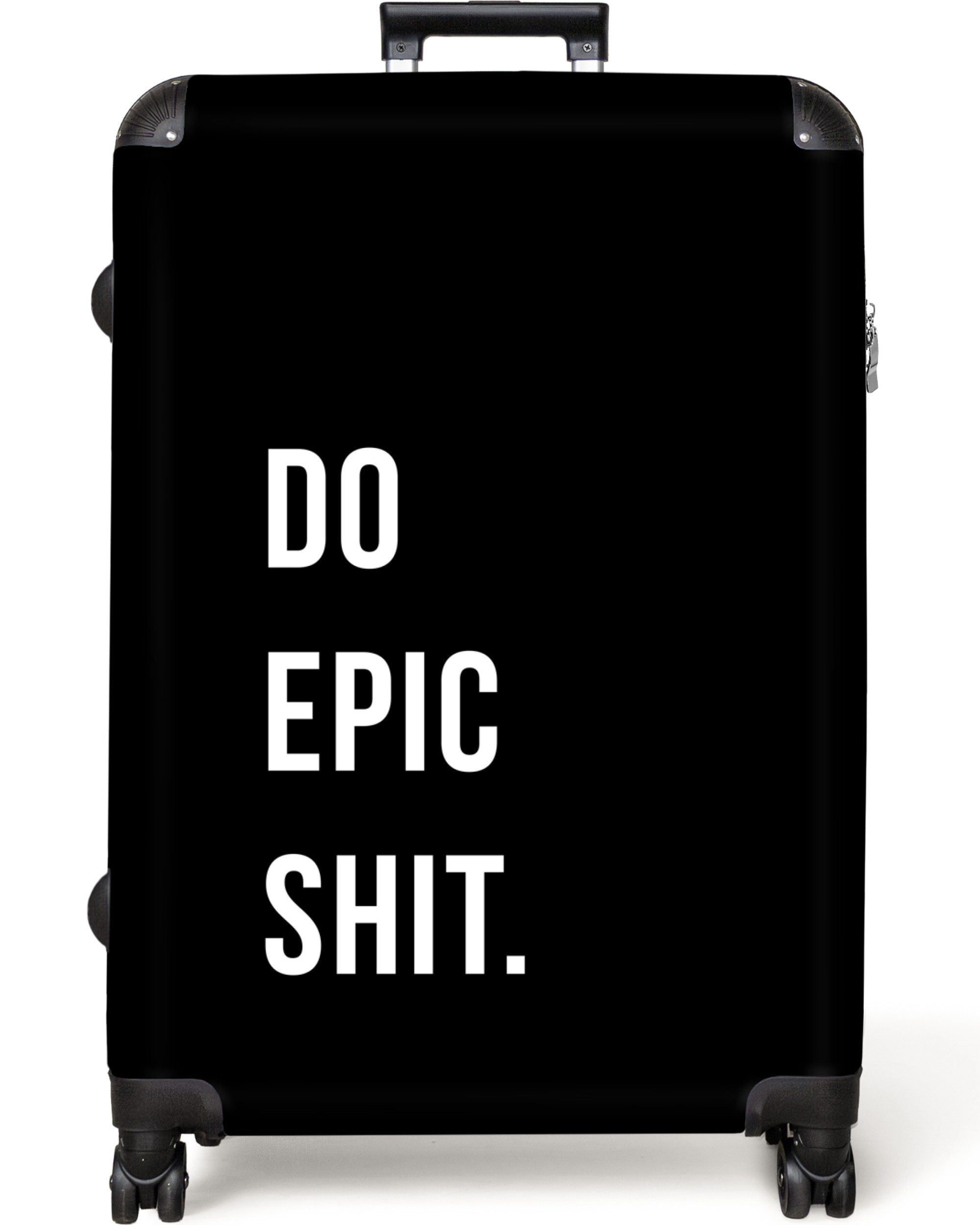 NoBoringSuitcases.com© Hartschalen-Trolley Zitate - Mach epischen günstig online kaufen