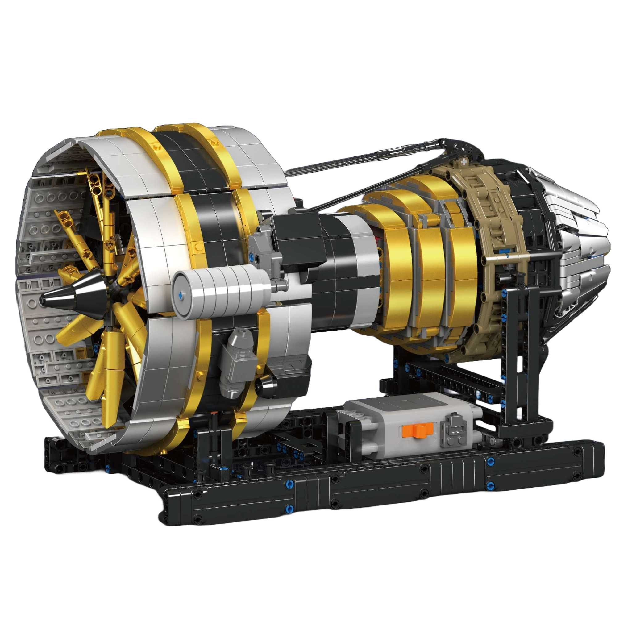 Mould King 10141 - Flugzeugmotor Turbine (Mould King) Spielbausteine