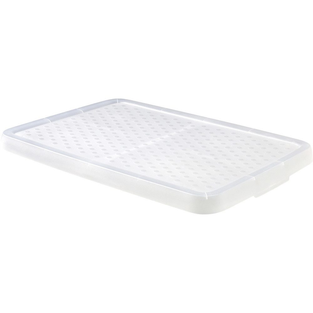 Curver Aufbewahrungsbox Curver 230303 Drehstapelbehälter ESSENTIALS Deckel für 45L Boxen Tr