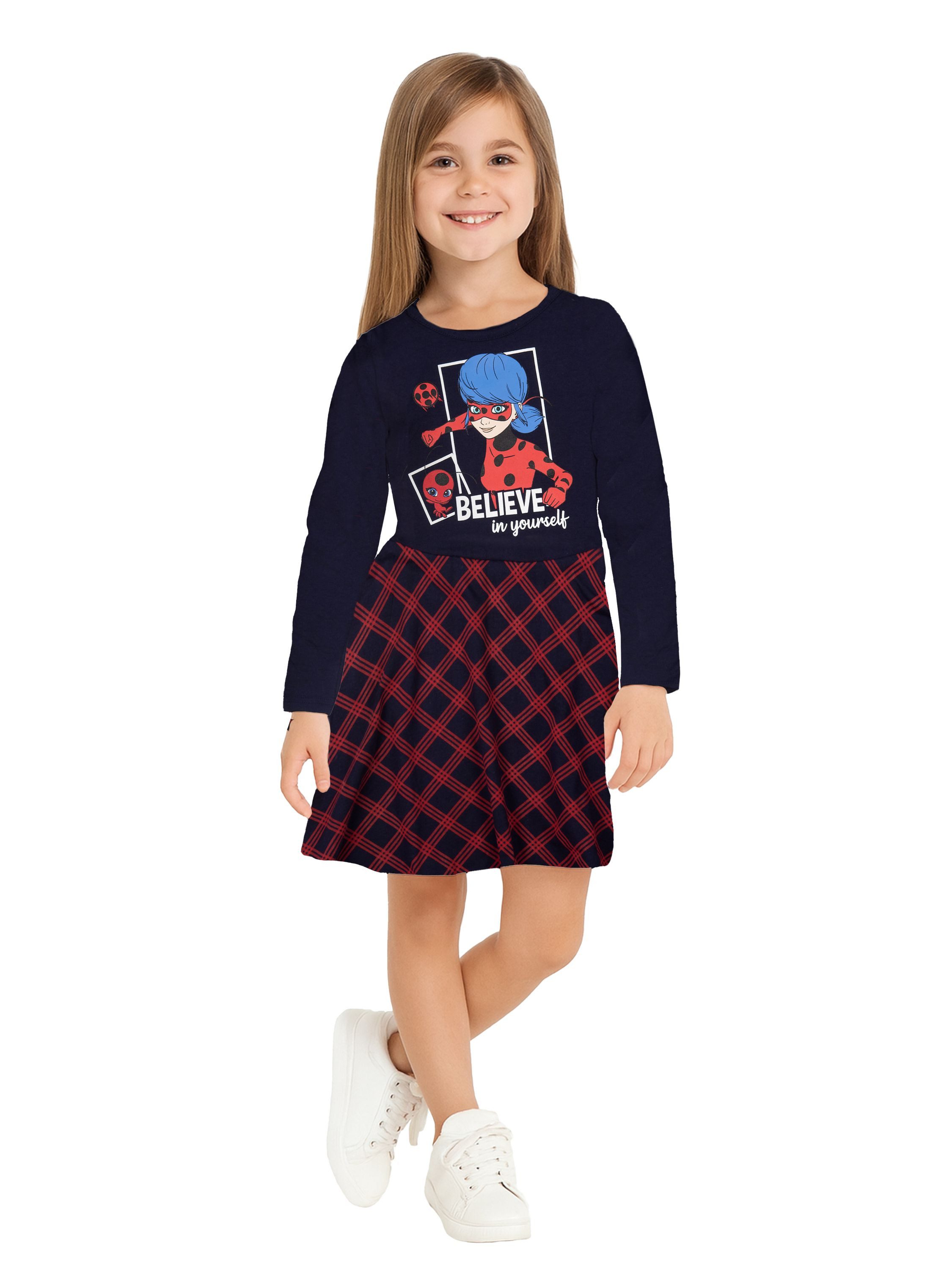 United Labels® A-Linien-Kleid Miraculous Ladybug Believe in Yourself