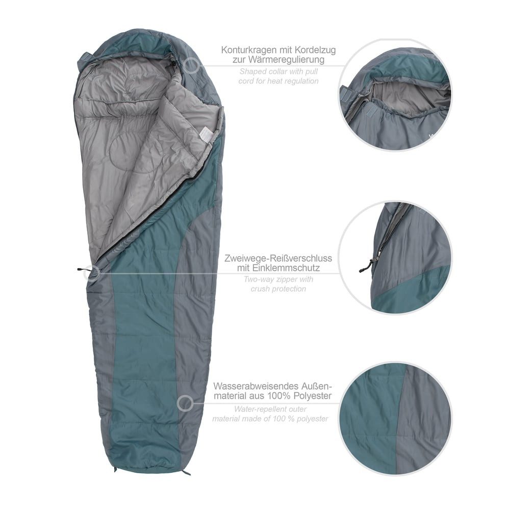Lumaland Mumienschlafsack Where Tomorrow Camping Schlafsack mit Tasche, was günstig online kaufen