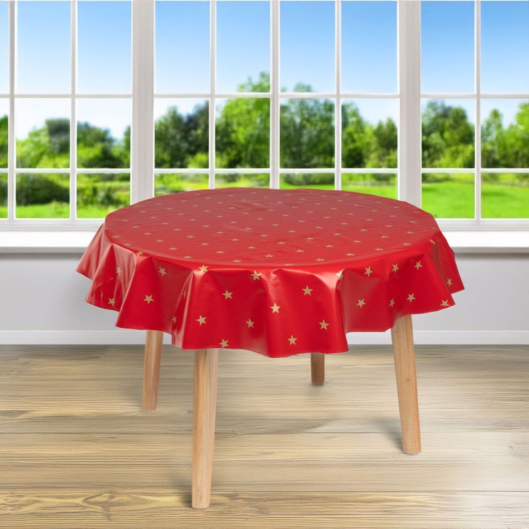 laro Tischdecke runde 140 cm Wachstuchtischdecke günstig online kaufen