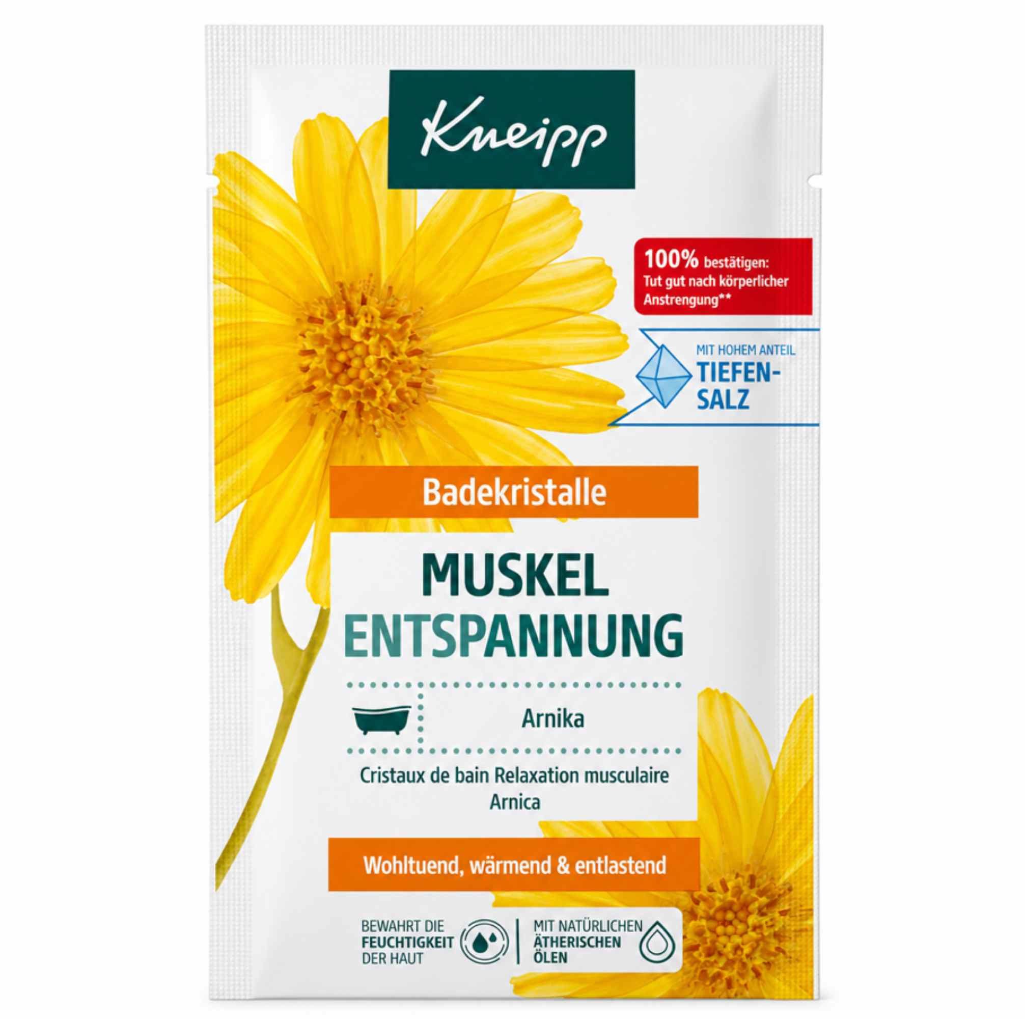 Kneipp Badesalz KNEIPP Badekristalle Arnika Aktiv