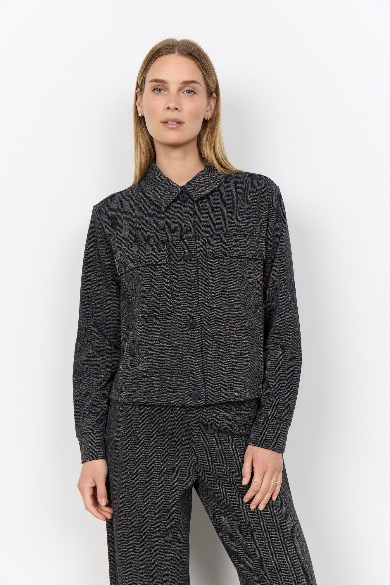 soyaconcept Kurzjacke SC-HEBE 1 Materialmix