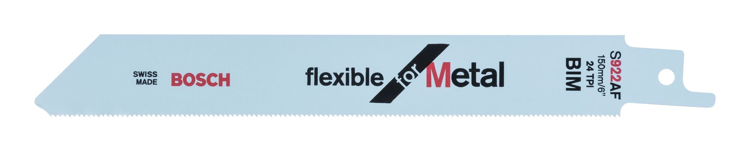 BOSCH Säbelsägeblatt (2 Stück), S 922 AF Flexible for Metal - 2er-Pack