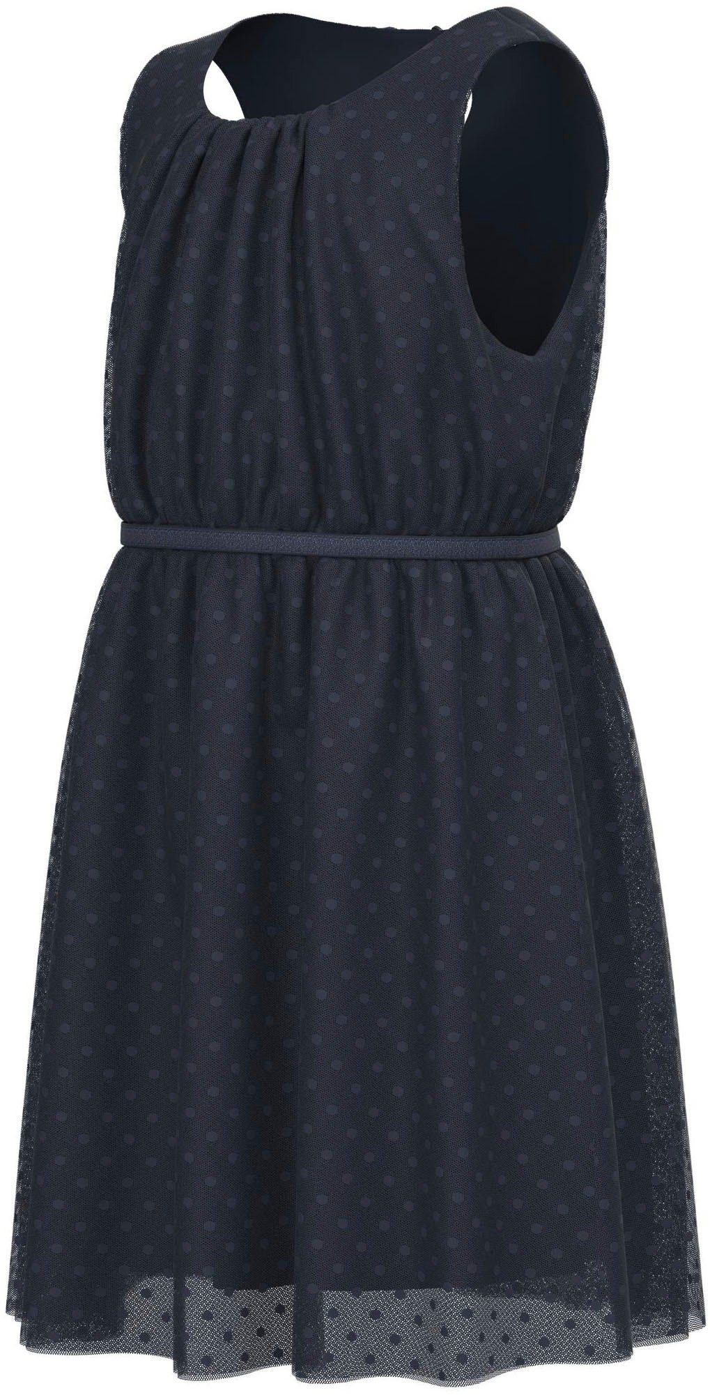 Name It Tüllkleid NKFVABOSS SPENCER Kunstfaser, elastische Taille mit Glitzereffekt – Bild 4 von 5