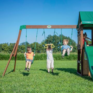 Backyard Discovery Spielturm Lakewood, mit Schaukeln und Rutsche