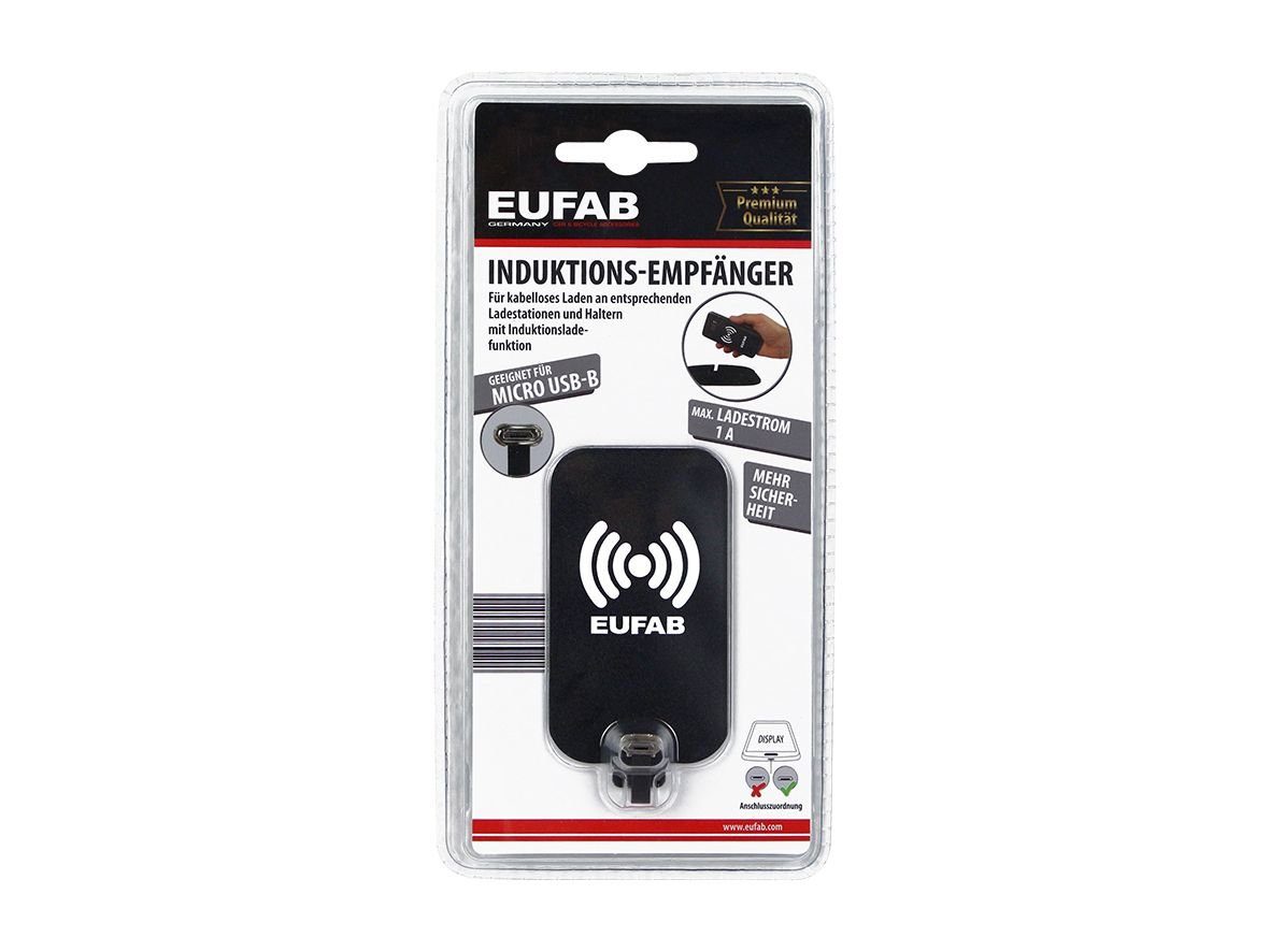 EUFAB EUFAB Empfänger für Induktionslader Micro USB-B Akku-Ladestation – Bild 4 von 5