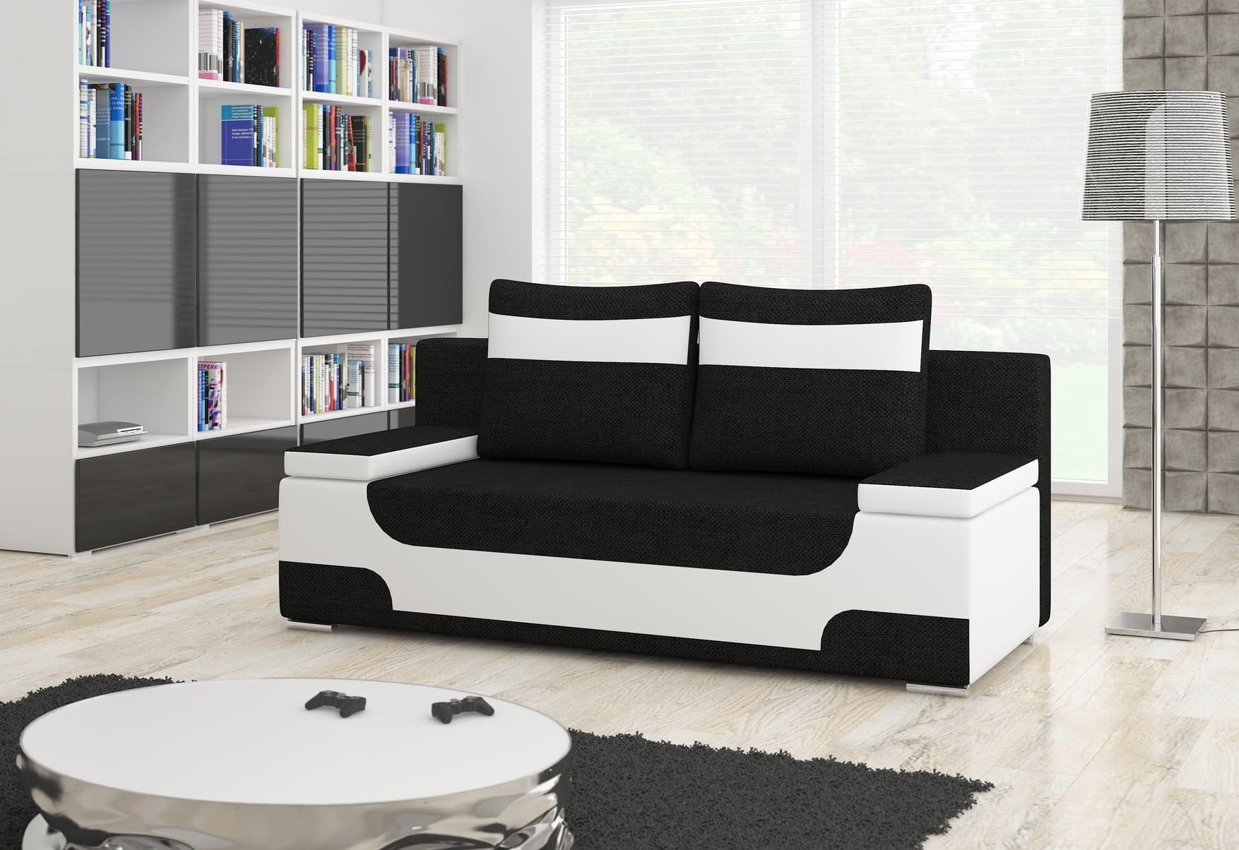 MOEBLO Schlafsofa ANDREA, Couch für Wohnzimmer, günstig online kaufen