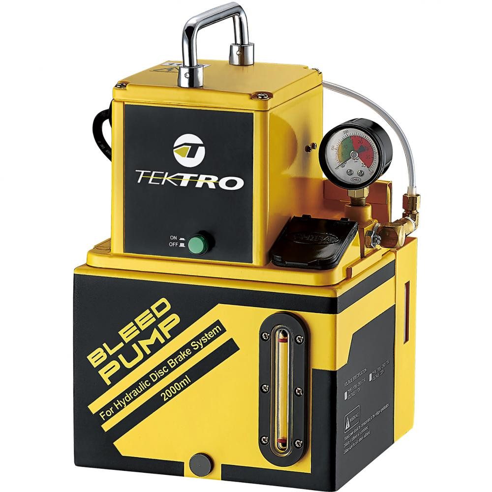 Tektro Hydraulikleitung TEKTRO Entlüftungspumpe Bleed Pump 220V 2000ml - Professionelle Bremse