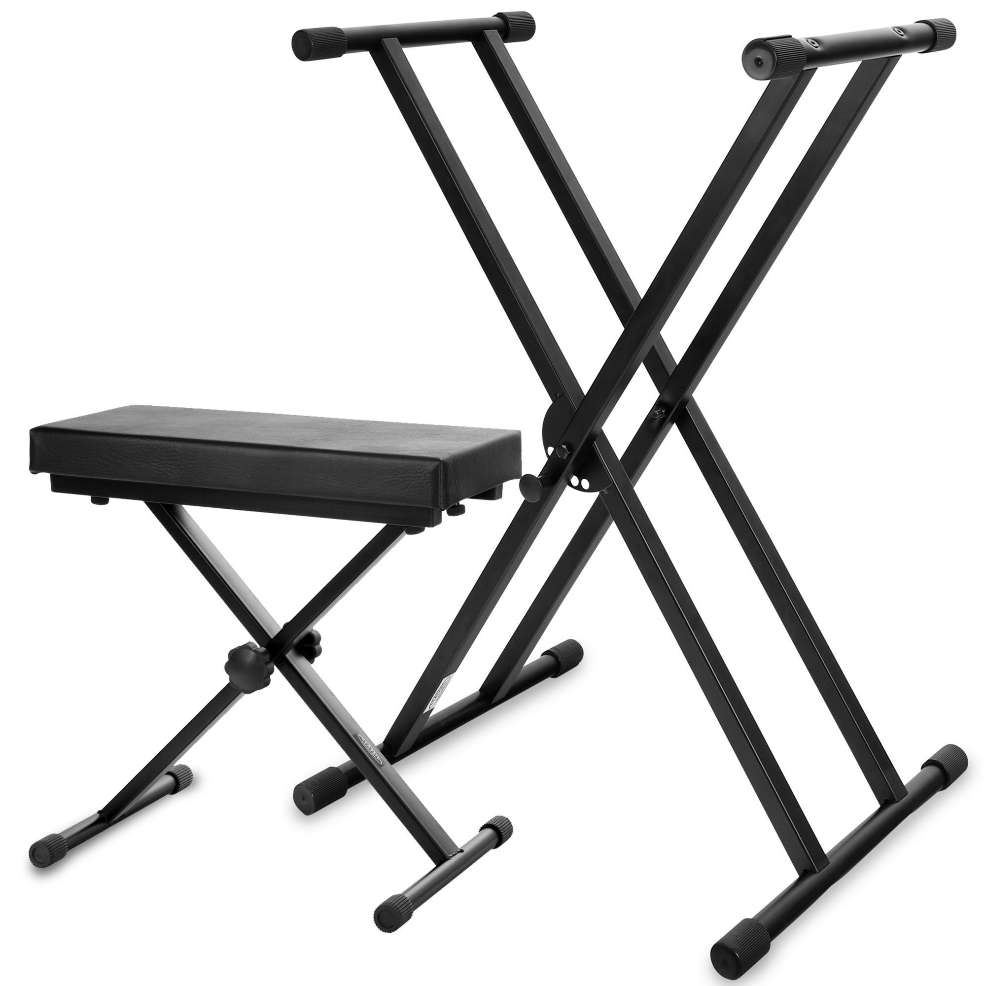 Keyboardständer - doppelstrebiges Keyboardstativ