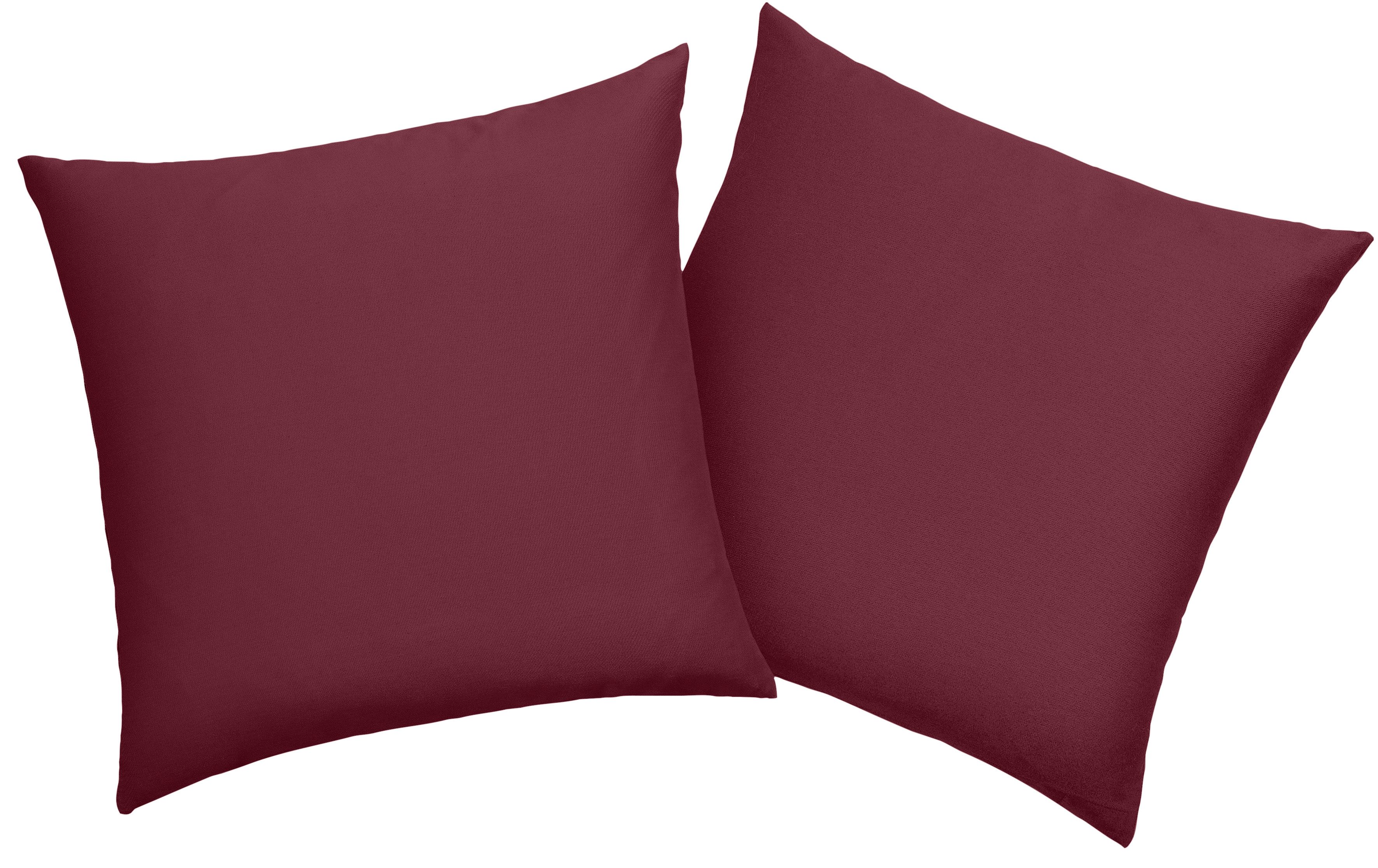 OTTO home Kissenbezug Desner 100% Microfaser, extra weich, allergikerfreundlich, (2 Stück), uni Kissenhülle, Premium Qualität, schnell trocknend, pflegeleicht