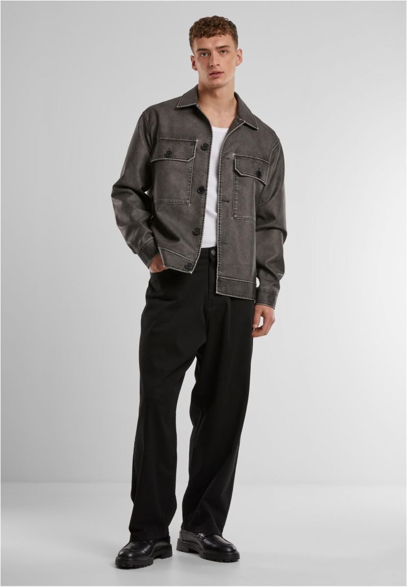 URBAN CLASSICS Funktionshose Tapered Twill Baggy Pants Herren Hosen