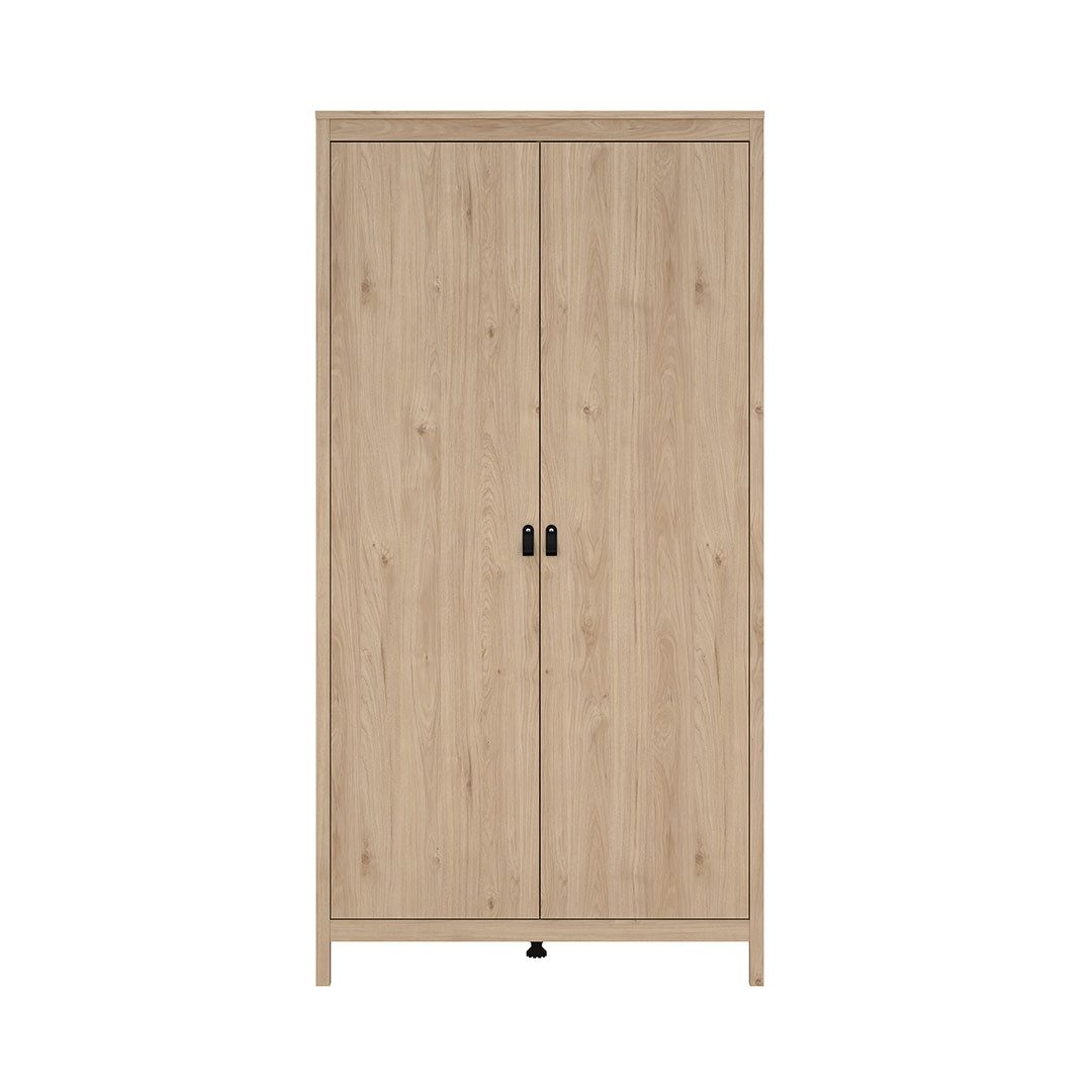 Tvilum Kleiderschrank Madrid Kleiderschrank 199x103x59cm, 2 Türen Eichen