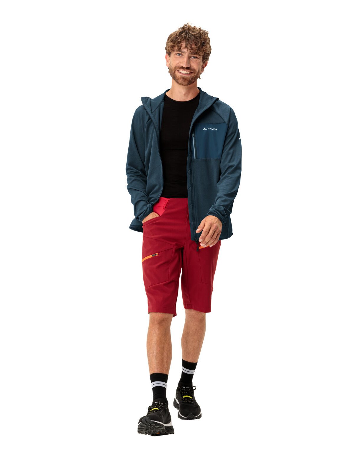 VAUDE Fleecejacke MEN'S TEKOA FLEECE JACKET II für Sport- und Outdoormode, mit Kapuze