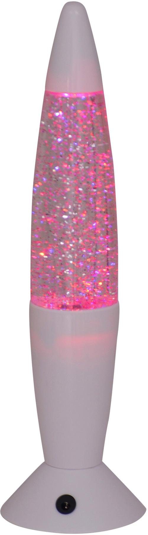 näve LED Tischleuchte GLITTER, Farbwechsel, LED fest integriert, Material: Metall/Kunststoff, Farbe: bunt, Ein- /Ausschalter