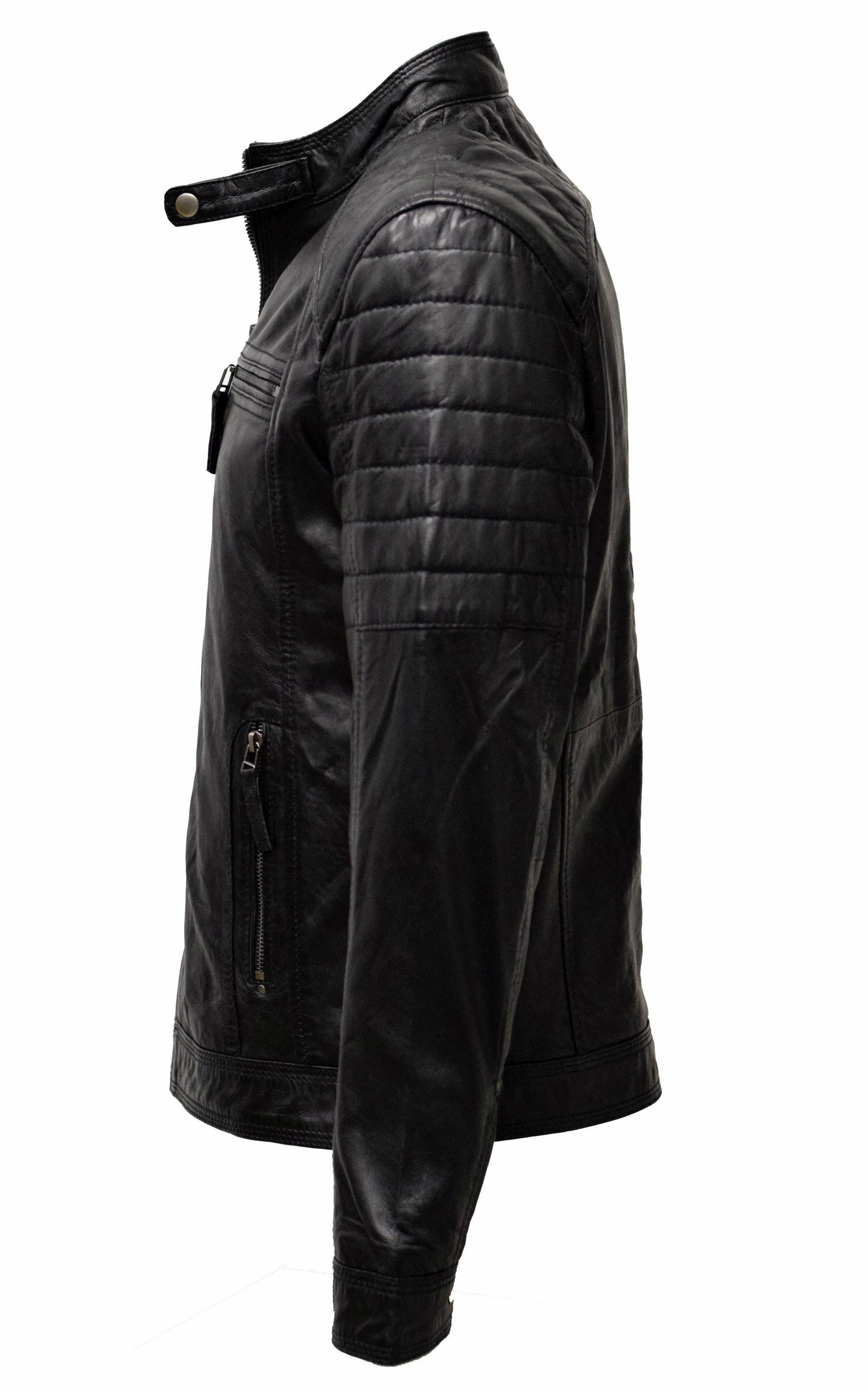 Zimmert Leather Lederjacke Franky washed Lammnappa, Blouson, sportlich, Kas günstig online kaufen
