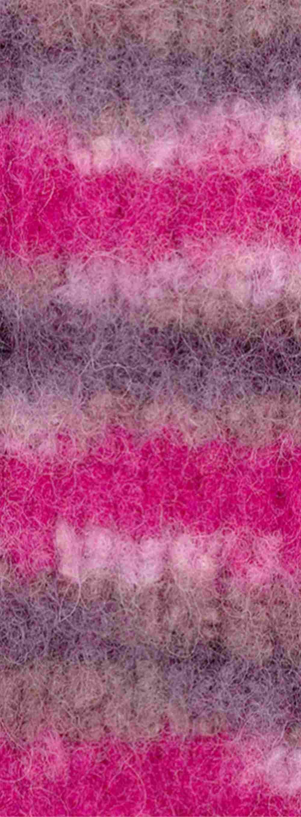 LANA GROSSA FELTRO PRINT Häkelwolle, 50 m (50 Gramm), Mehrfarbige Filzwolle zum Stricken & Filzen