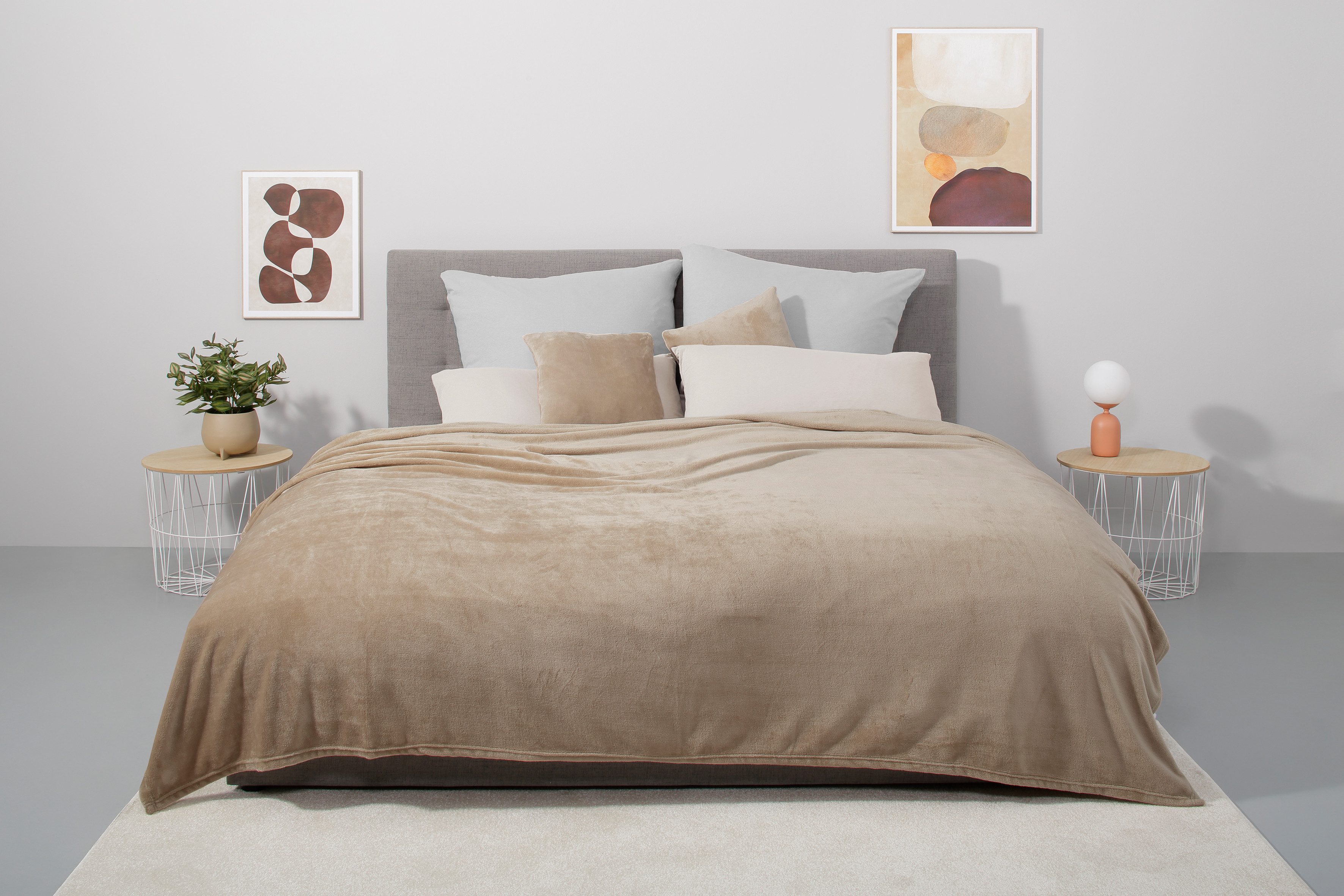 OTTO home Tagesdecke Desner3, mit Cashmere-Touch, viele Farben erhältlich, günstig online kaufen