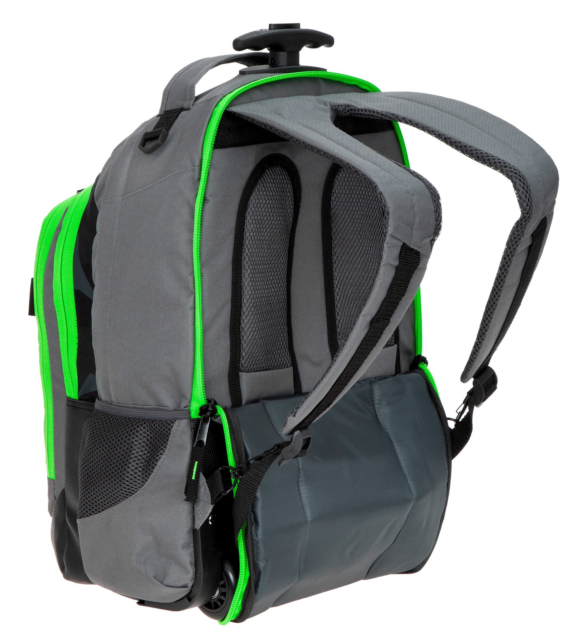 ELEPHANT Schulrucksack Trolley Hero Signature Schultrolley, Rucksacktrolley Daypack Trolly