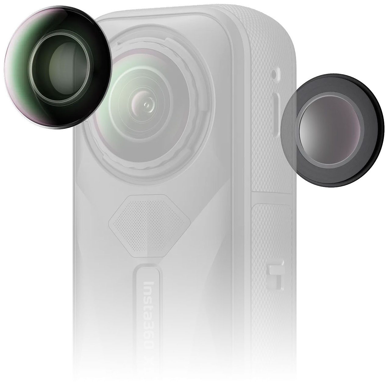 Insta360 Objektivdeckel X5 Ersatzlinsen-Kit