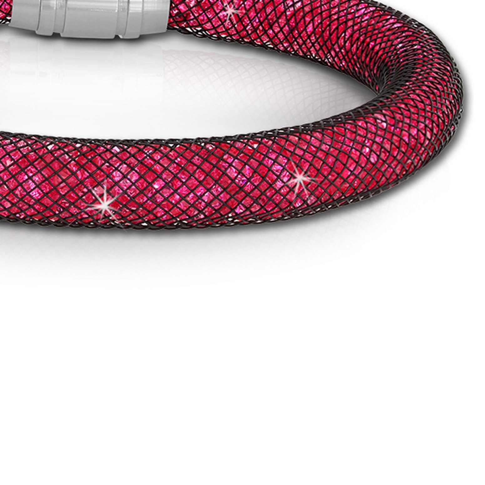 SilberDream Edelstahlarmband SilberDream Armband fuchsia Arm-Schmuck günstig online kaufen