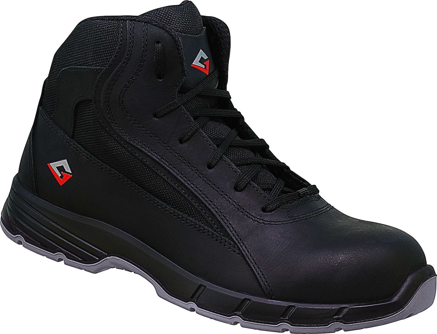 Garsport® Arbeitsschuhe GAR S3 Stiefel 45 Größe Sicherheitsstiefel schwarz