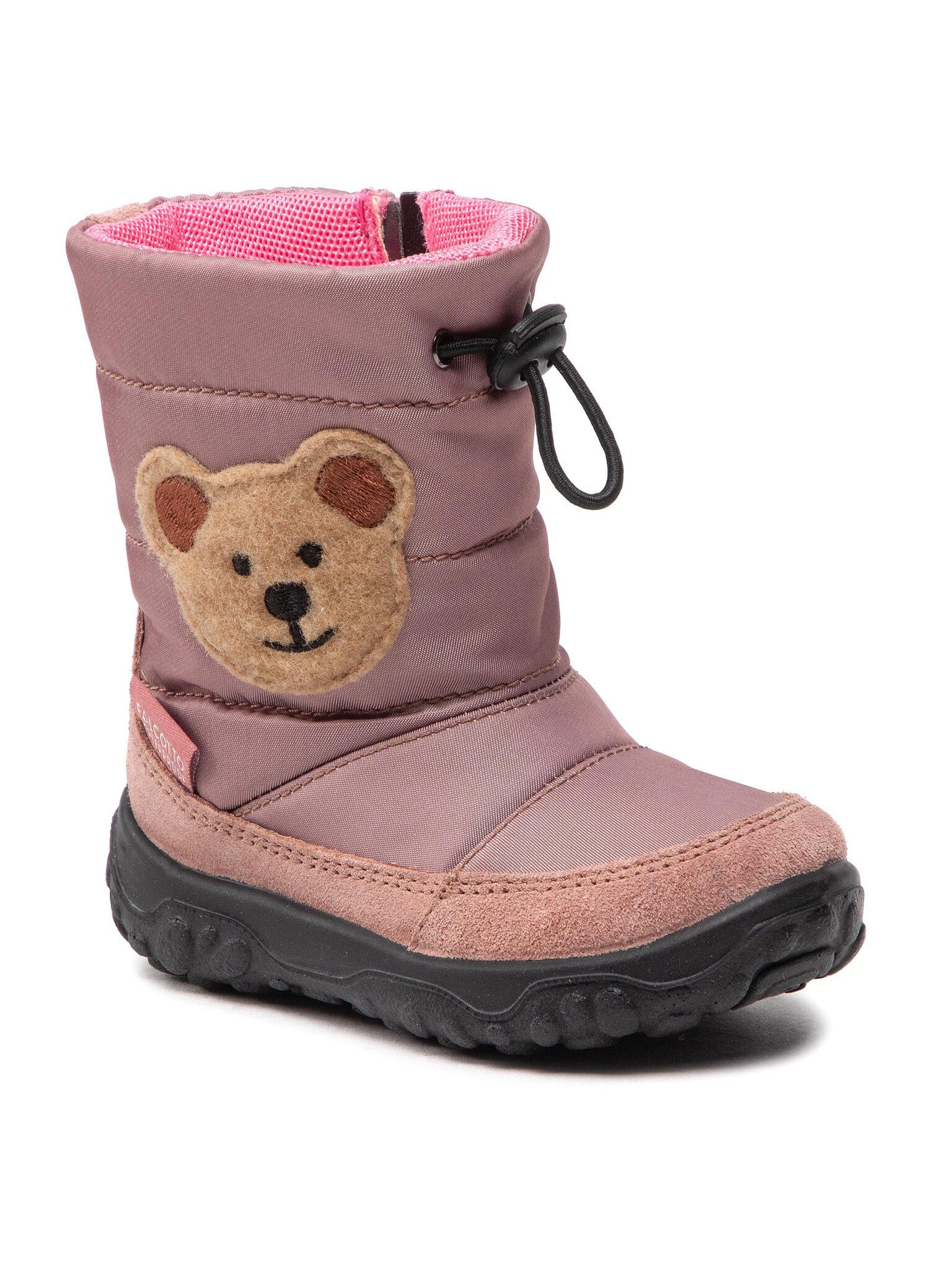 Naturino Schneeschuhe Falcotto by Naturino Poznurr 0013001427.01.0M01 Rose Schnürschuh