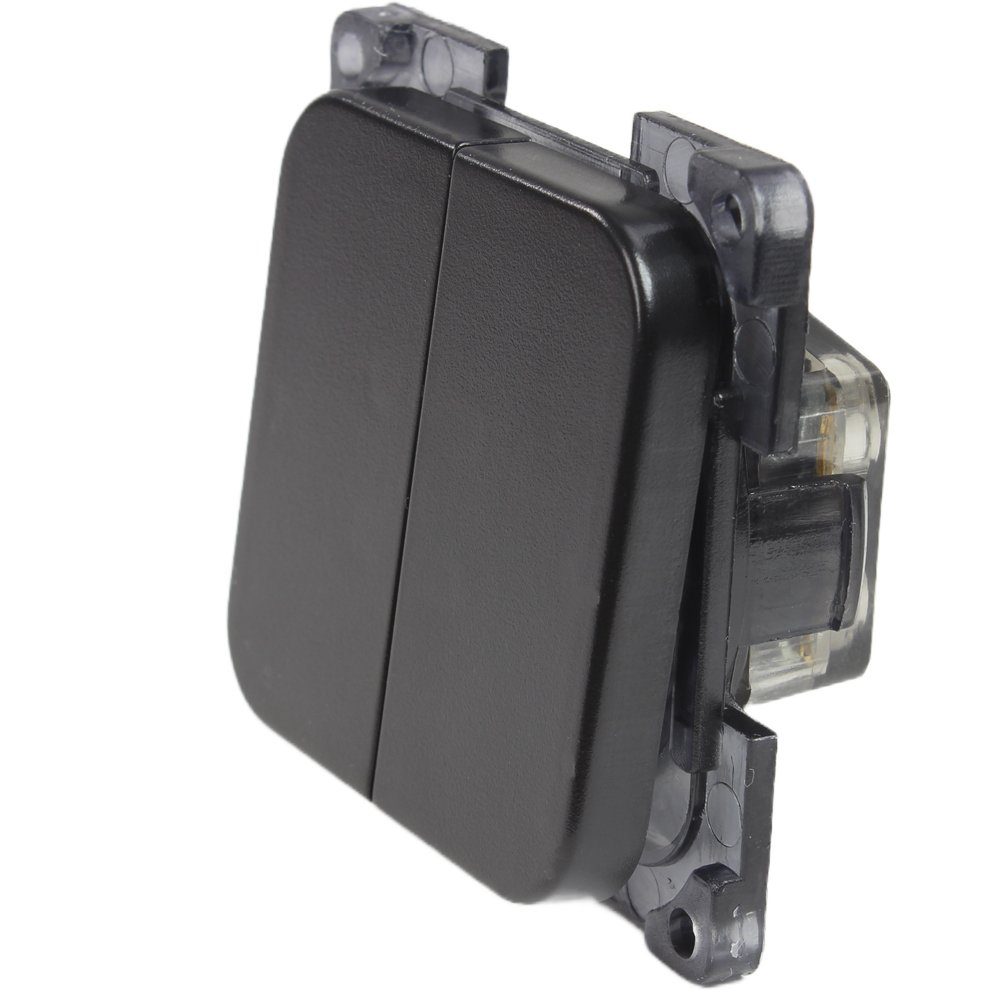 HABA B.V. Lichtschalter C-Line Presto Inprojal CBE Serienschalter schwarz