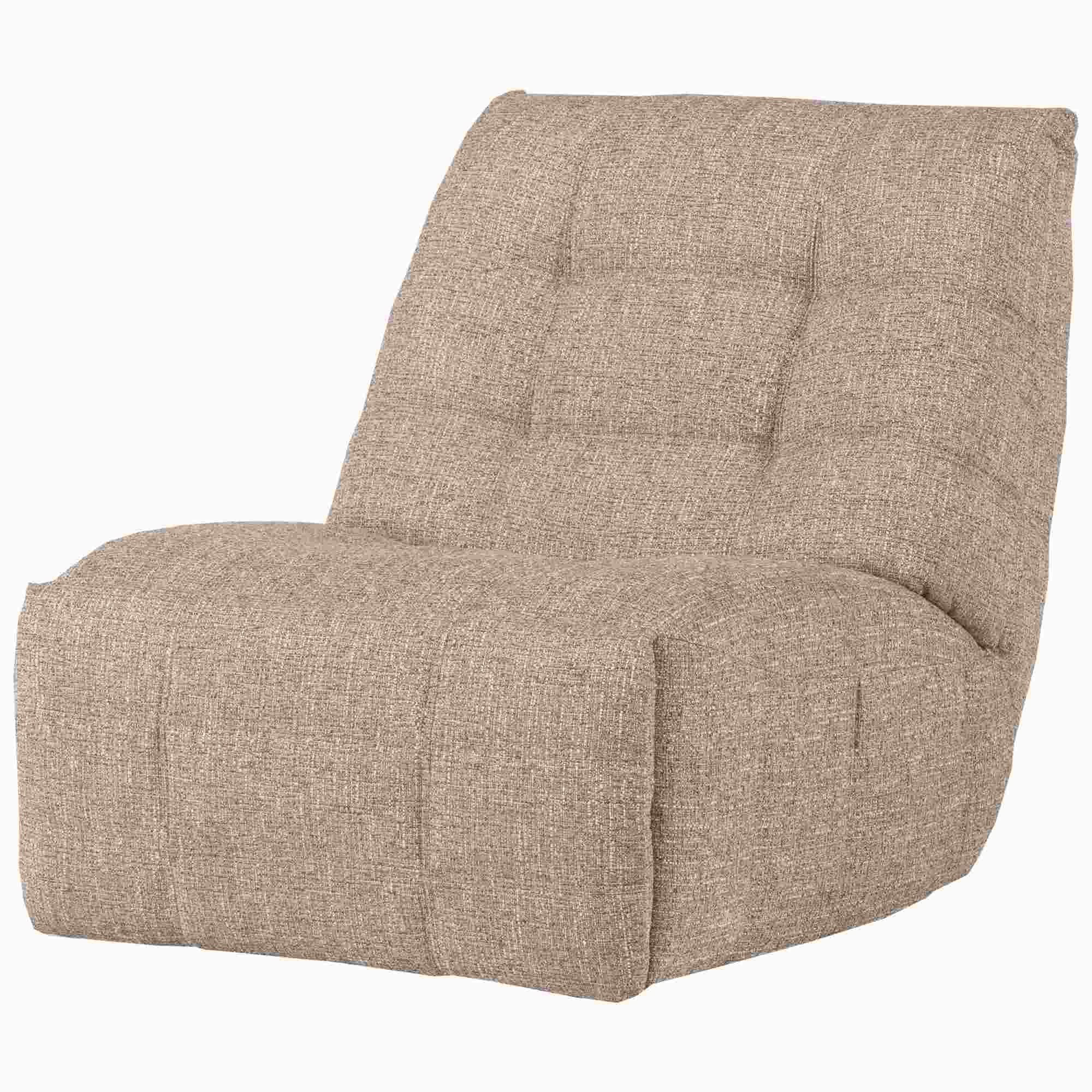 WOOOD Sessel Hein in Natur Melange – Relaxsessel mit Motorfunktion, mit Relaxfunktion