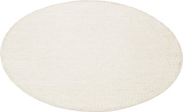 Wollteppich Gobi, Esprit, rund, Höhe: 10 mm, nachhaltiger Naturfaserteppich aus Jute und Wolle, handgewebt