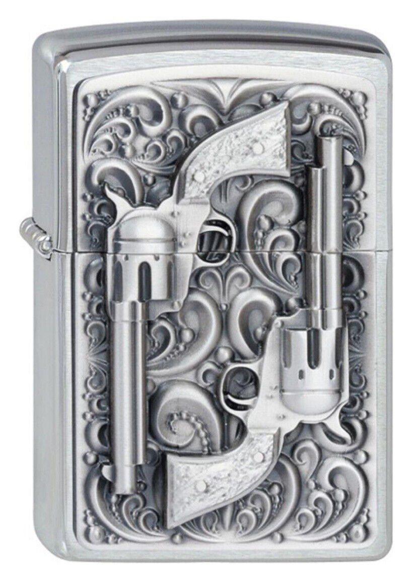Feuerzeuge Zippo Revolver in Zippobox Colt Gun