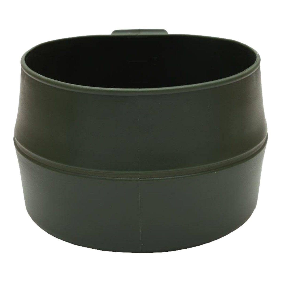 Wildo Becher Wildo Fold-A-Cup BIG 600ml oliv Falttasse, Thermoplastische Elastomere (TPE)