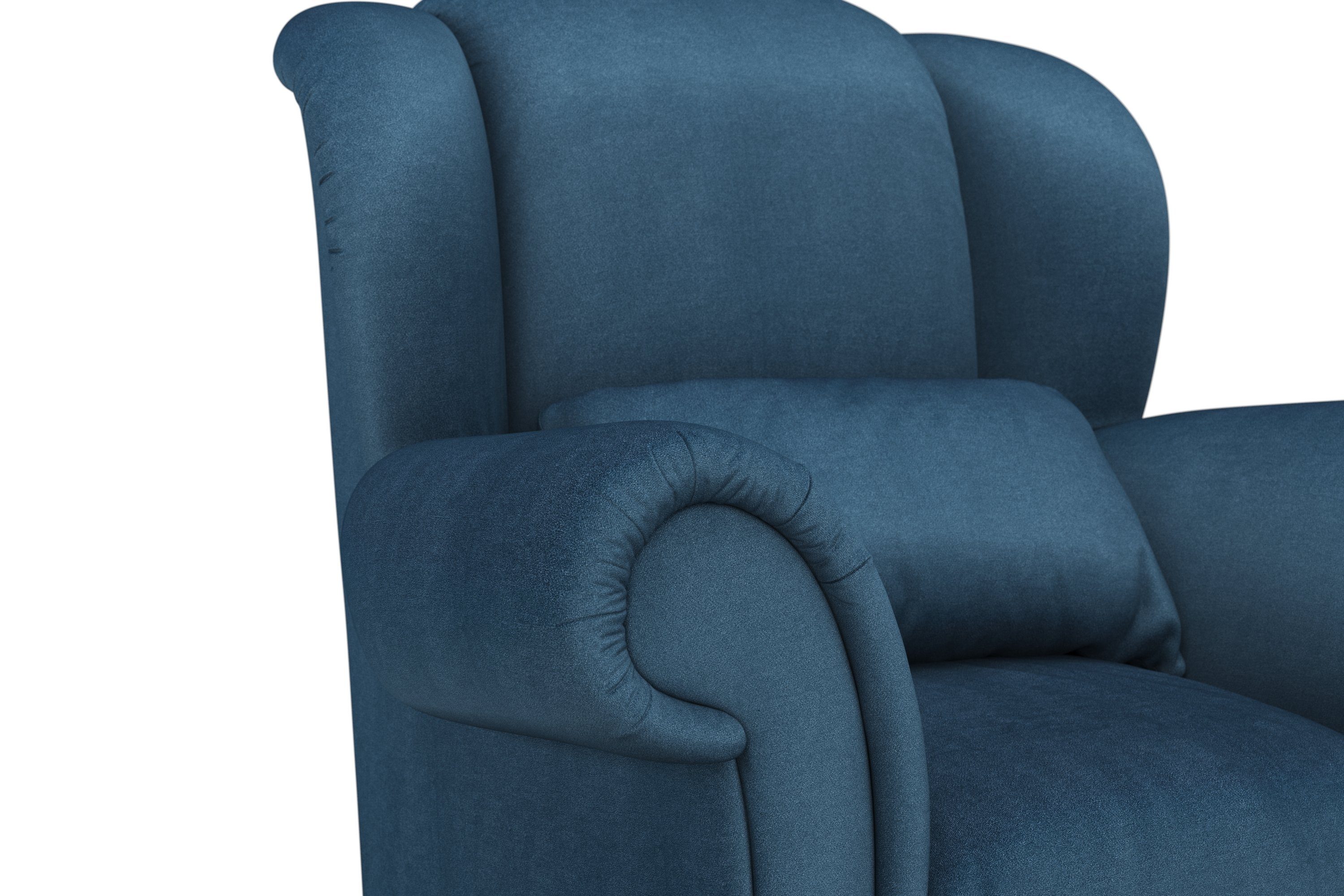 Design und Sitzkomfort zeitlosem Queenie Ohrenseesel softem, mit weichem Ohrensessel Home (1-St), affaire
