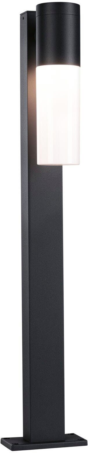 Paulmann Pollerleuchte Outdoor 230V Tralia E27 IP44 anthrazit, ohne Leuchtmittel, E27, IP44