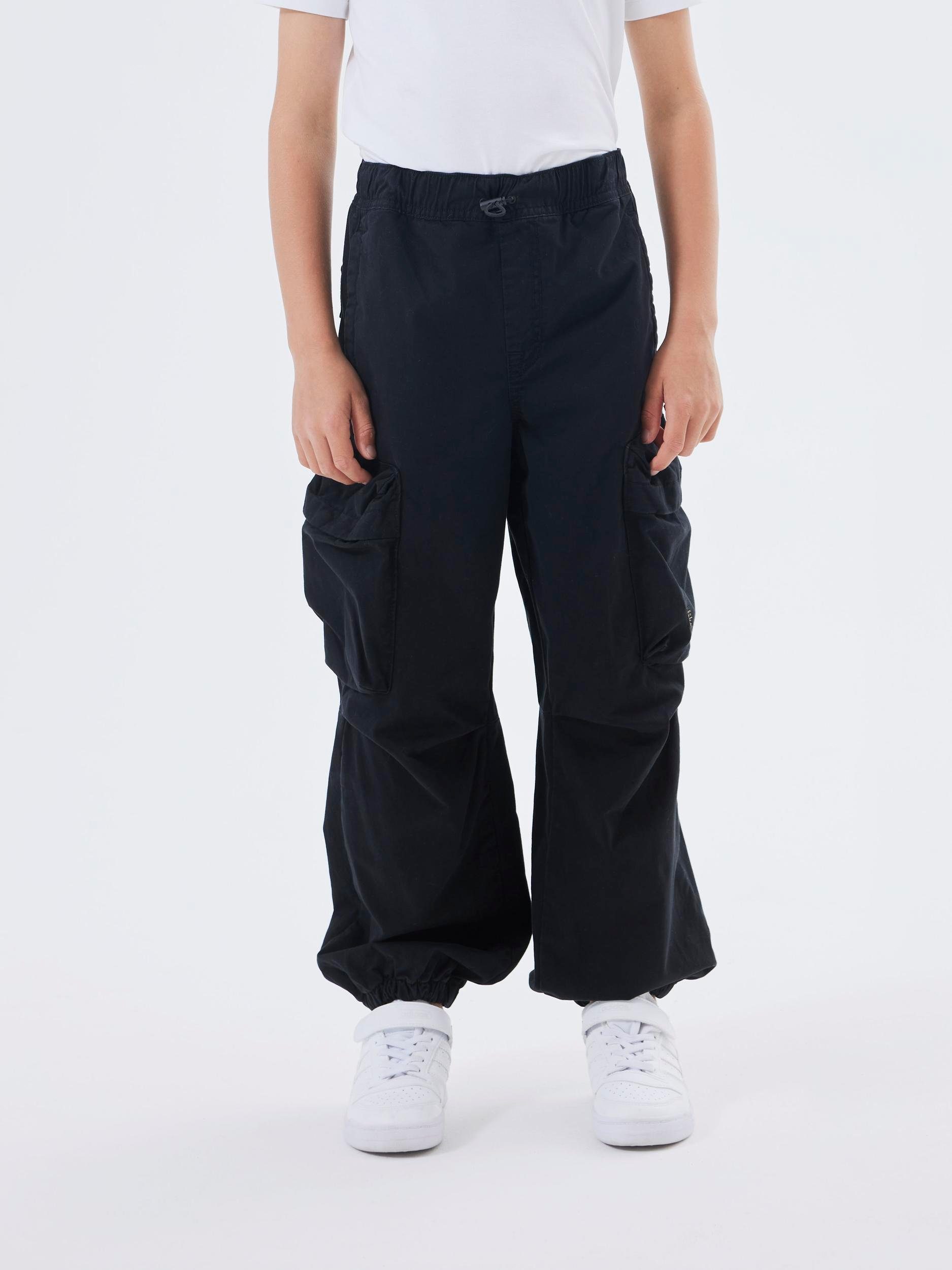 Name It Cargohose PANT TWI 1900-TF NKMBEN R Black PARACHUTE NOOS