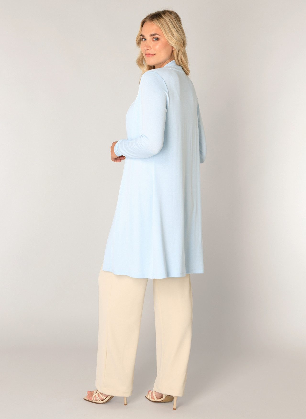 Base Level Longstrickjacke Yayla Long ohne Verschluss