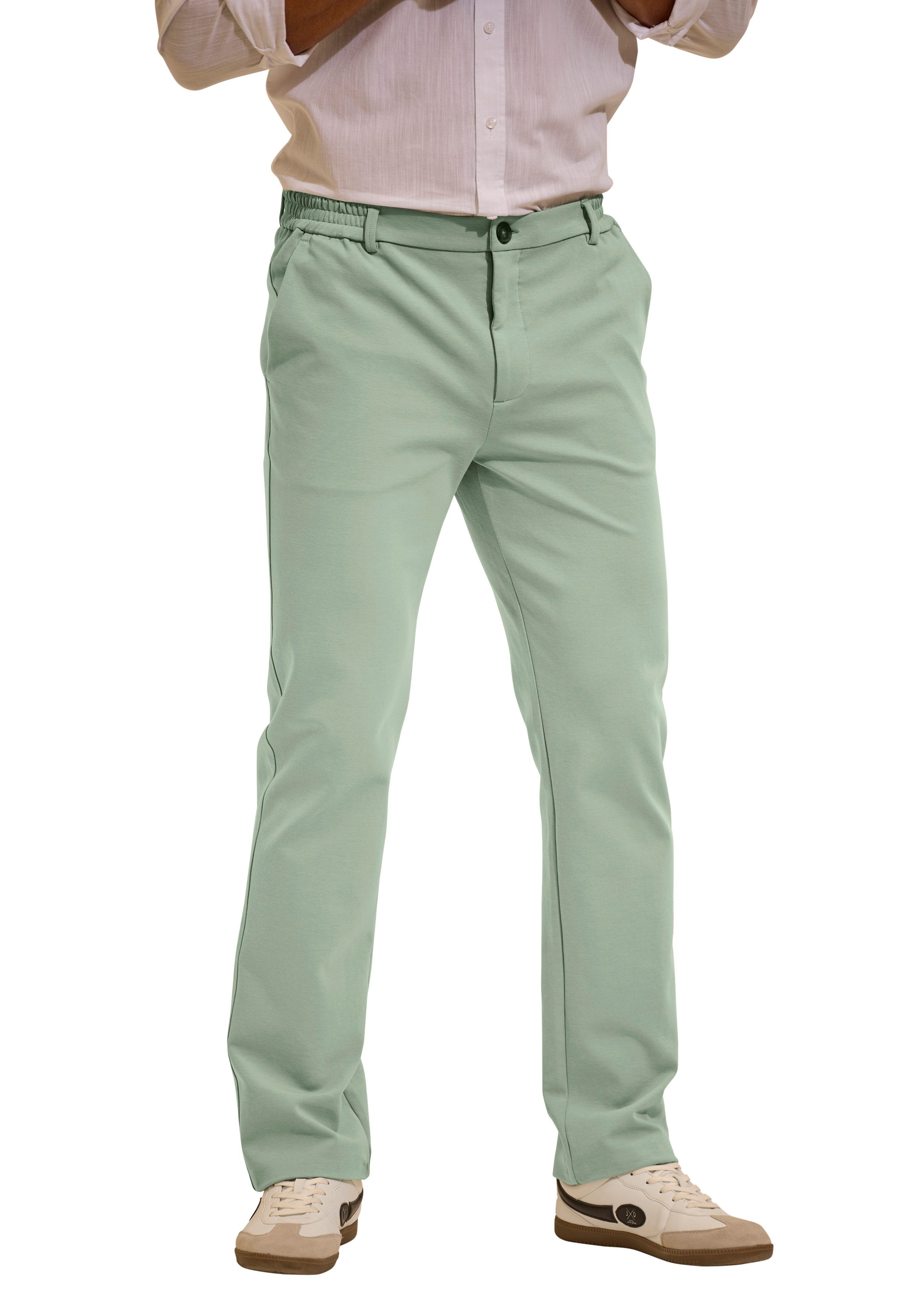 H.I.S Stoffhose, Dehnbund-Hose mit seitlichem Gummizug, auch in großen Größen Komfortbund - besonders bequem. € 44,99, (€ 44,99 pro 1 Stk).