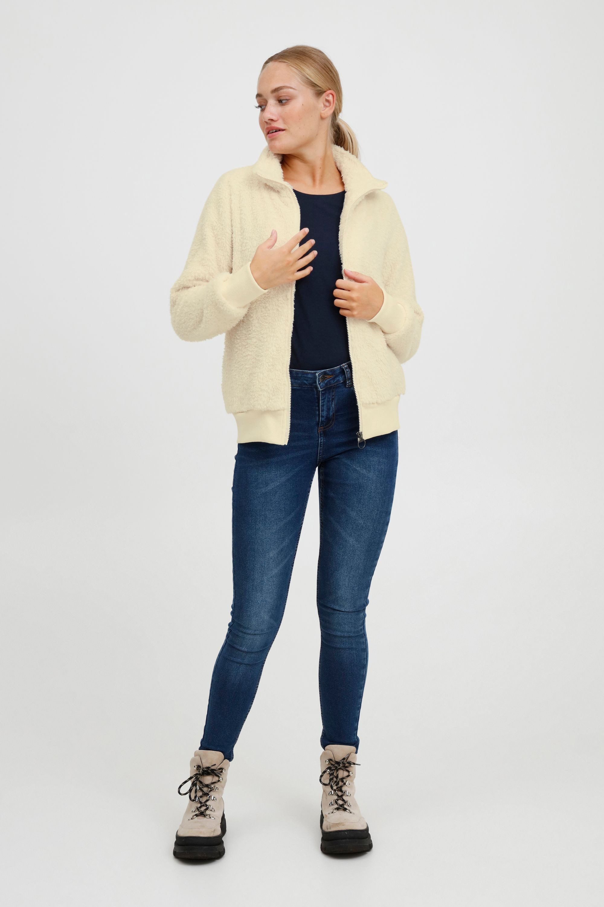 OXMO Bomberjacke OXAnneka Bomberjacke mit Teddyfell günstig online kaufen