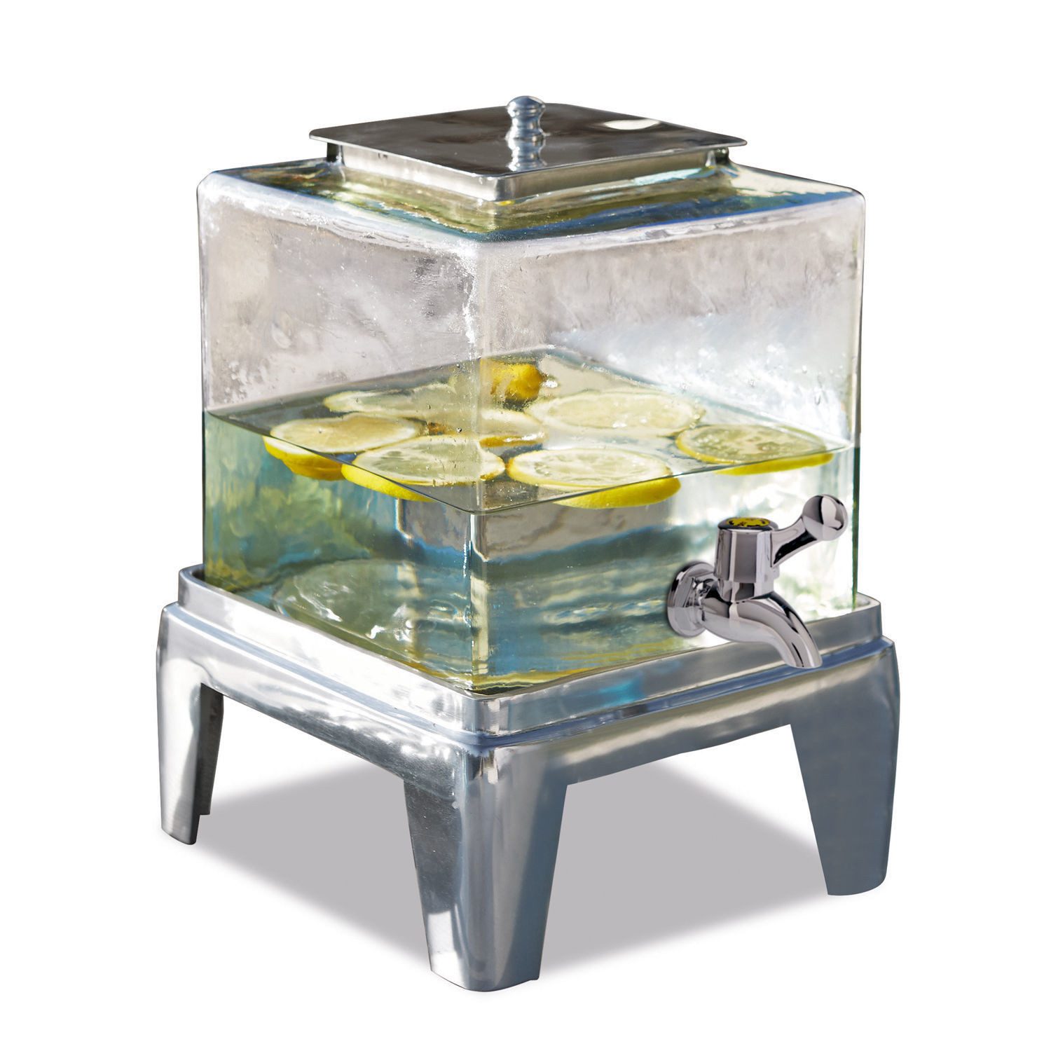 Mirabeau Wasserkaraffe Getränkespender Osric klar/silber