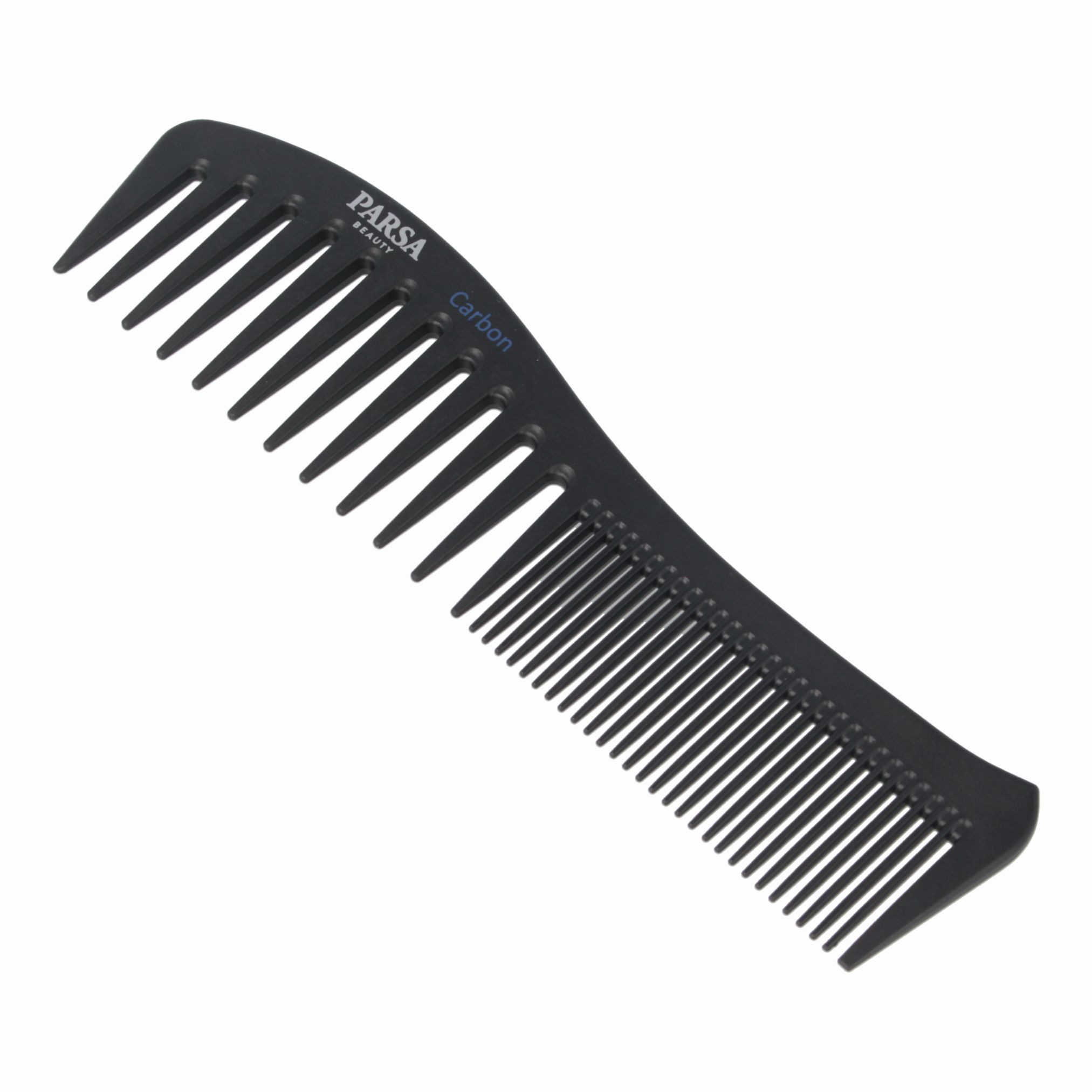 PARSA Beauty Haarkamm Professional Carbon Stylingkamm, Antistatisch, Hitzebeständig