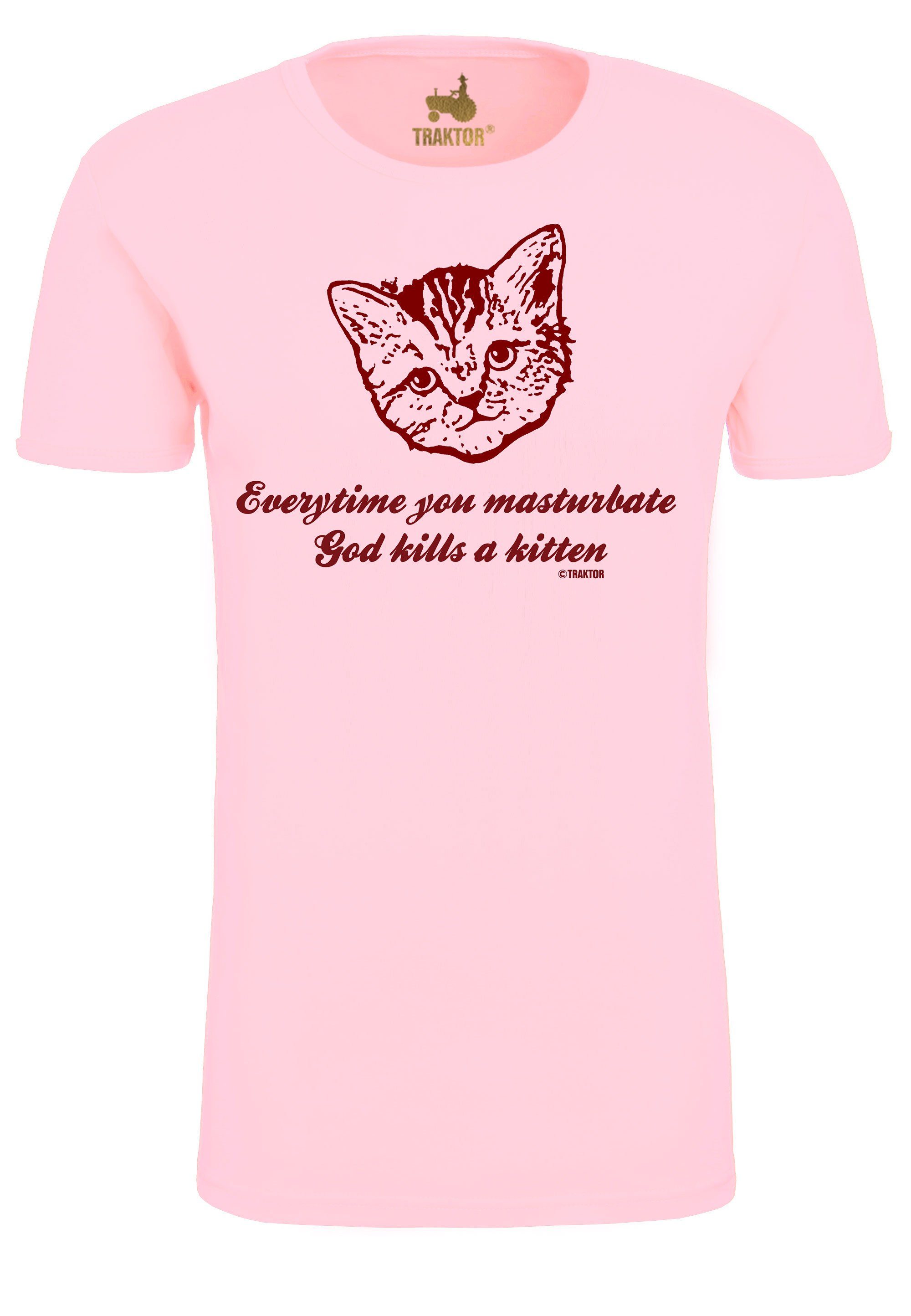 LOGOSHIRT mit ... Everytime You Print Masturbate T-Shirt lustigem