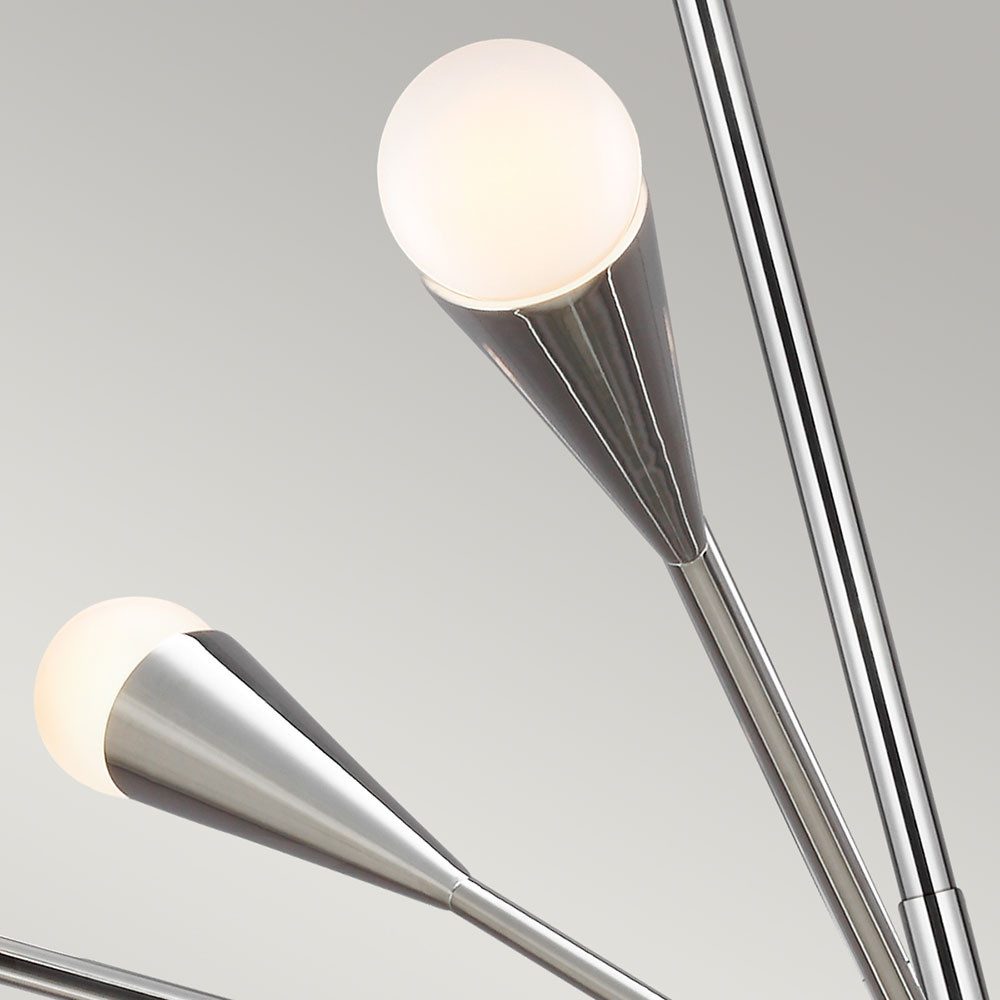 Elstead LIGHTING Kronleuchter, Leuchtmittel nicht inklusive, Kronleuchter Deckenleuchte Hängelampe LED Sputnik Esszimmer LED 10