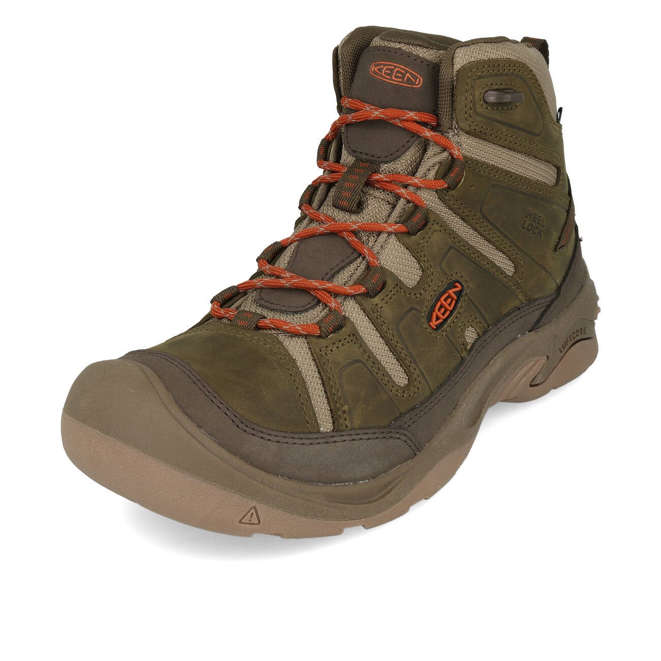 Keen Keen Circadia Mid WP M Herren Dark Olive Potters Clay Outdoorschuh