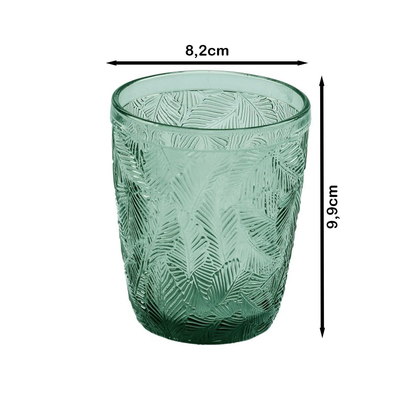 Testrut Glas Testrut Trinkglas Ray Grün 2er-SET, Glas