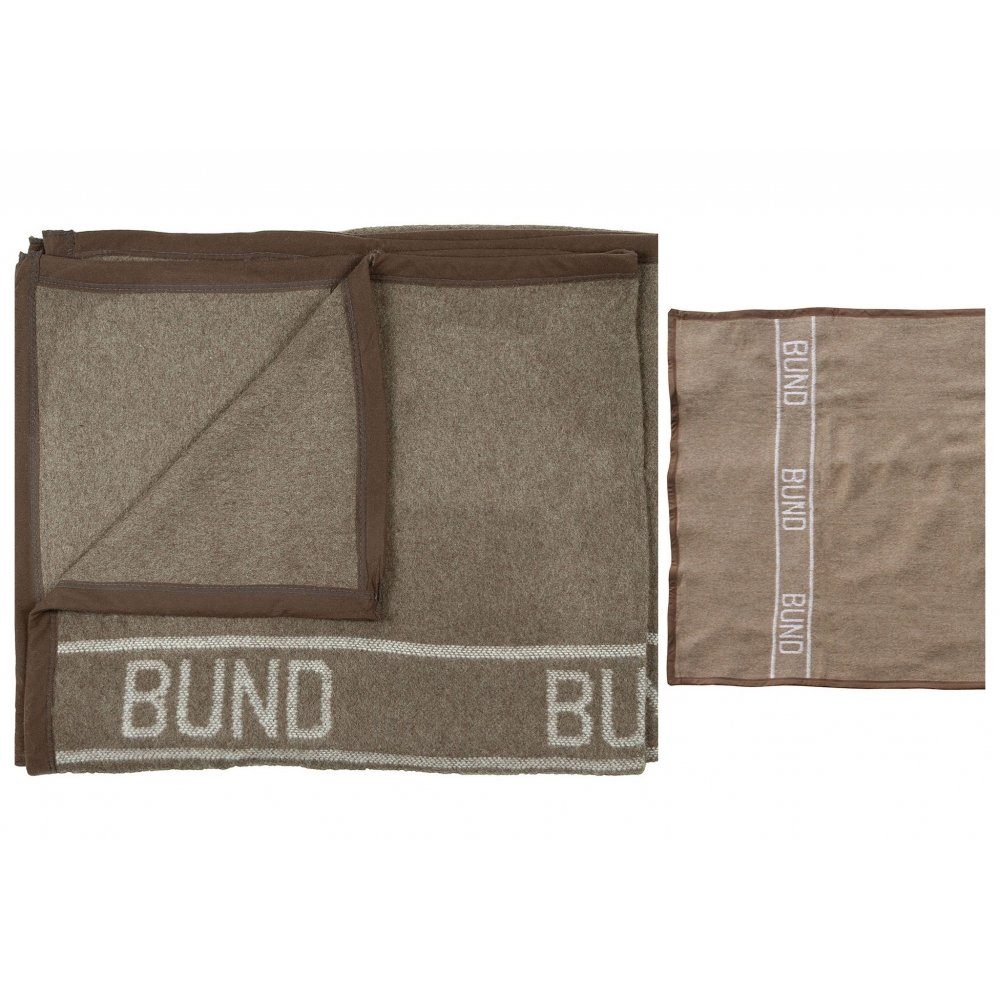 Wolldecke BW Wolldecke, braun, 220 x 130 cm