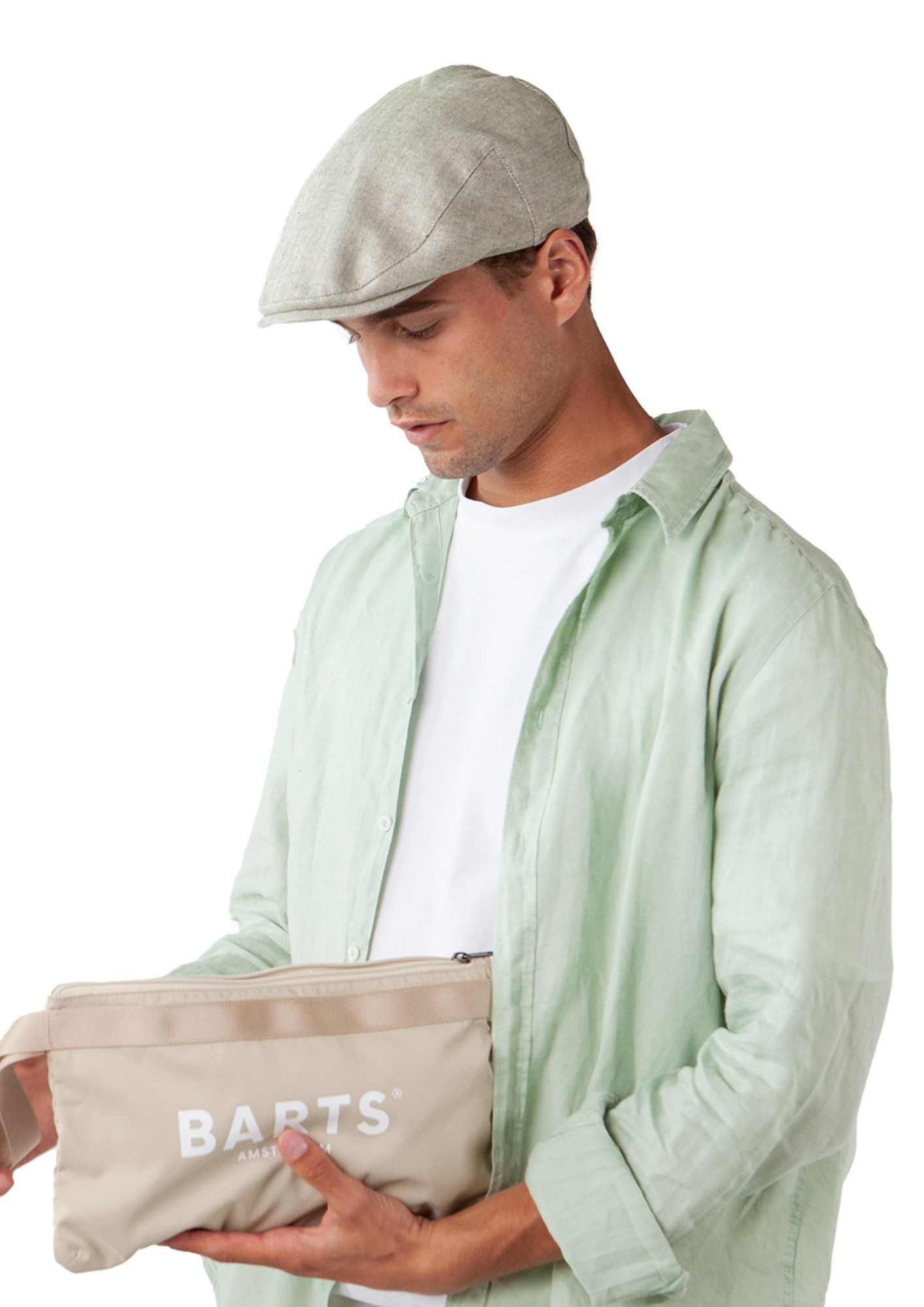 Barts Schiebermütze Herren Jamaica Cap Schiebermütze Schirmmütze Logo