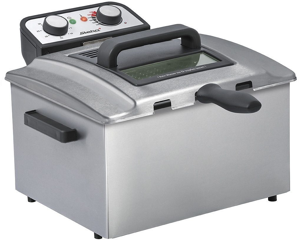 Steba Kaltzonenfritteuse DF 300, 3000 W, Fassungsvermögen bis zu 1,5 kg (optimal 1 kg)
